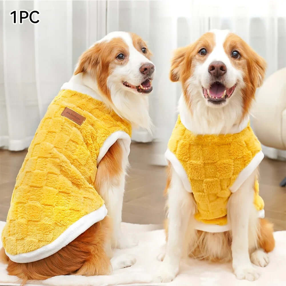 Big Dogs Clothes Winter Warm Sweater S-6XL Size Pet Clothing Golden Retriever Dog Coats Sweatshirt Pets Puppy Pullover Vest
