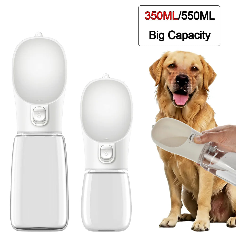 Large Pet Portable Dog Water Bottle For Small Medium Big Dogs Cats Hiking Leakproof Puppy Bowls Labrador Chihuahua Pug Supplies