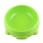 Dog Bowls for Food and Water Pet Dish with Non-Slip Base Cute Candy Color Plastic Feeder for Puppy Cat Slow Eat Bowls Easy Clean