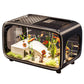 Durable Compact Aquarium Kit Transparent Drop Resistant Fish Tank Clear Viewing Desktop Aquarium Desktop