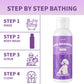 Dog Shampoo And Conditioner 2-in-1 Lavender Fragrance Cleansing Decontamination Refreshing Smooth Coat Soft Hair