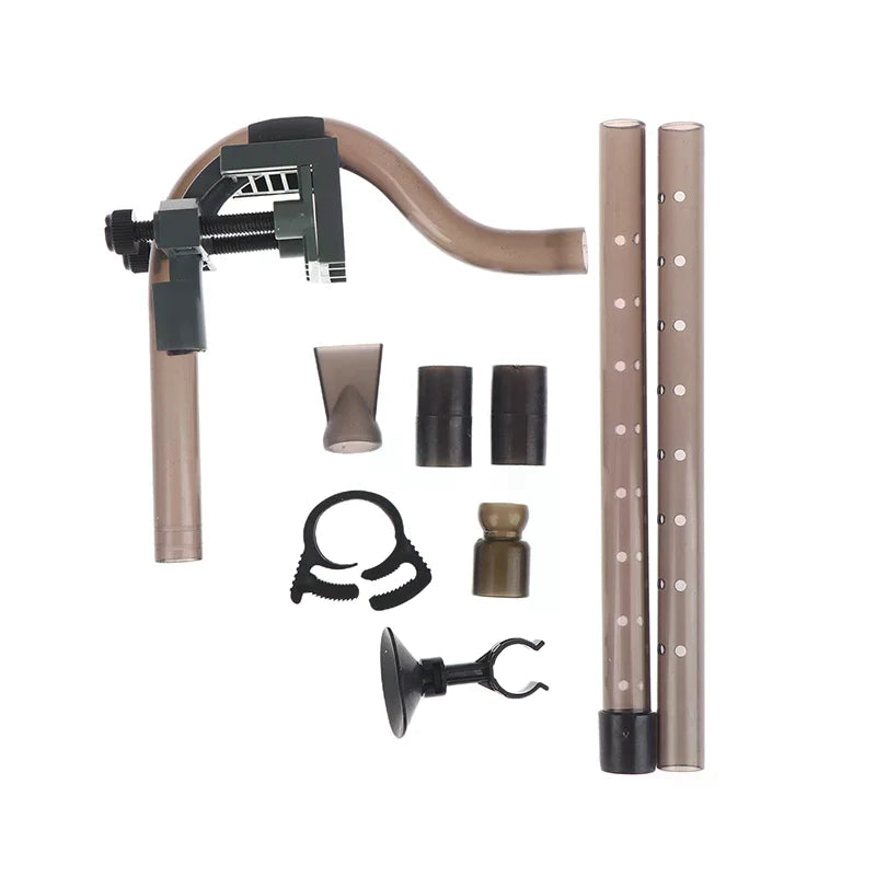 Aquarium Canister Filter Kit, External Fish Tank Filtration System, Inlet Outlet Tube, Rain Spray Bar, Outflow Pipe Complete Set
