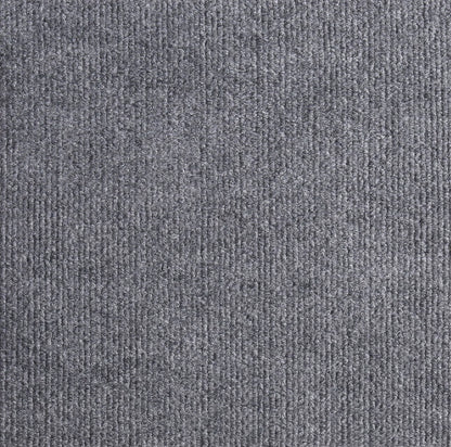Close-up of gray textured fabric