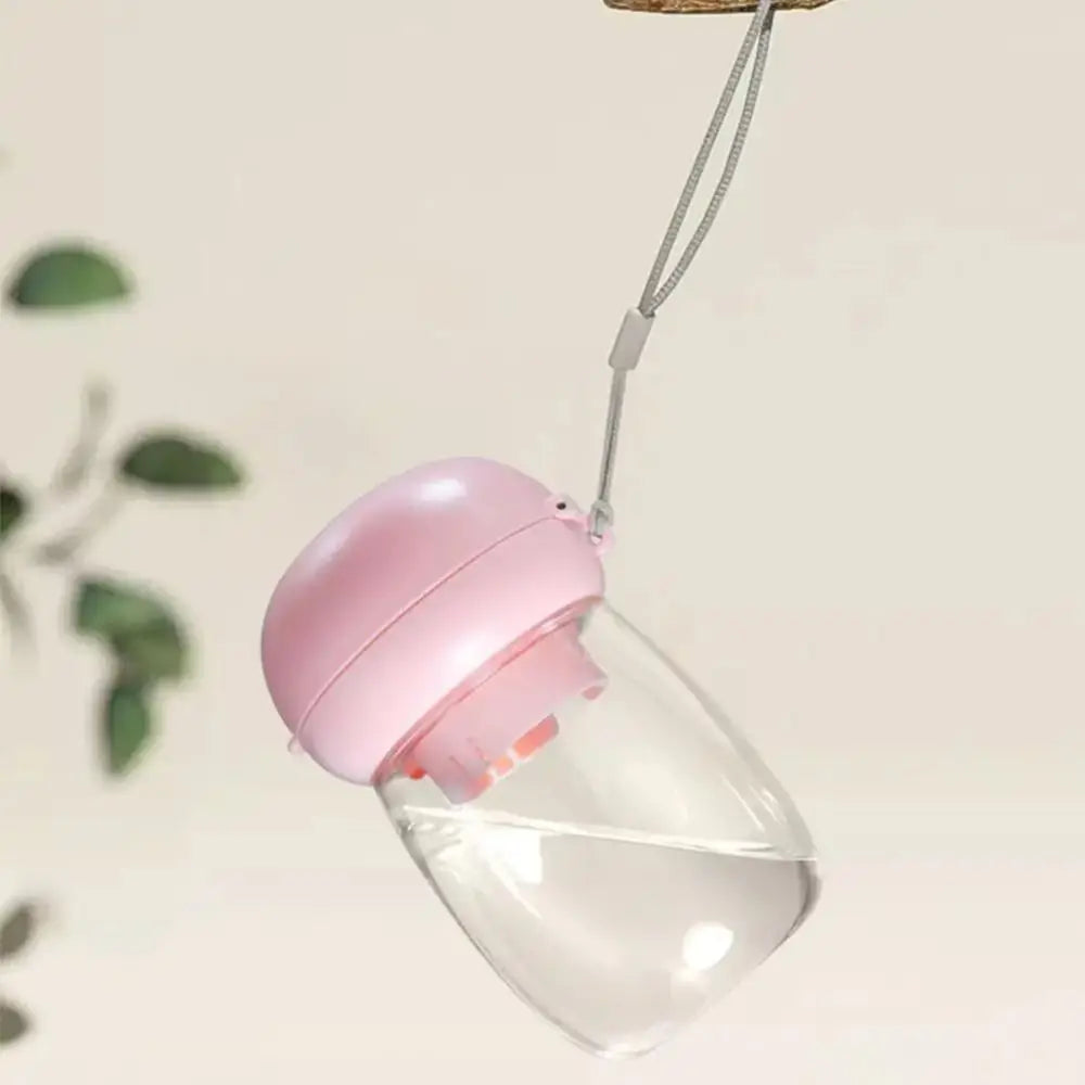 300ml Pet Water Bottle With Lanyard Durable Pet Drinking Cup Portable Reusable Pet Feeding Bowl Small Medium Cats Dogs