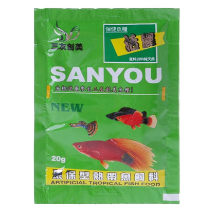 Small Fish Food Tropical Goldfish Nutrition Healthy Delicious Feeding Supplies for Home  Fish for Tank Aquarium DropShipping