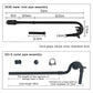 Aquarium Canister Filter Kit, External Fish Tank Filtration System, Inlet Outlet Tube, Rain Spray Bar, Outflow Pipe Complete Set