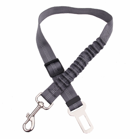 Ceinture de sécurité réglable pour chien, harnais de sécurité pour voiture, laisse élastique réfléchissante, corde de sécurité