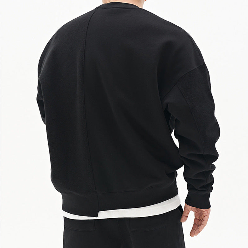 Pull Col Rond Pull Lâche Hommes Vêtements