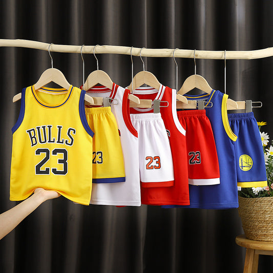 Vêtements pour enfants Vêtements de sport de basket-ball Vêtements pour enfants Costume pour garçons