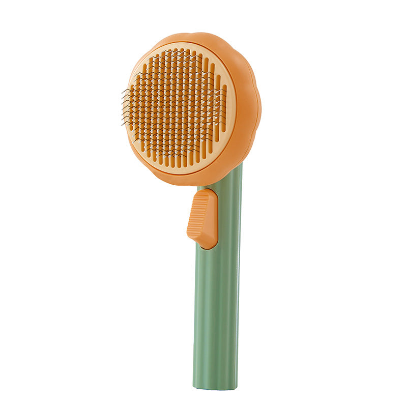 Hot Selling Hand-held Steel Wire Self-cleaning Comb Looper For Hair Removal