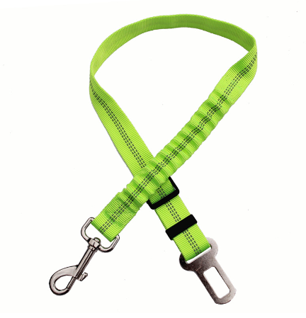 Ceinture de sécurité réglable pour chien, harnais de sécurité pour voiture, laisse élastique réfléchissante, corde de sécurité