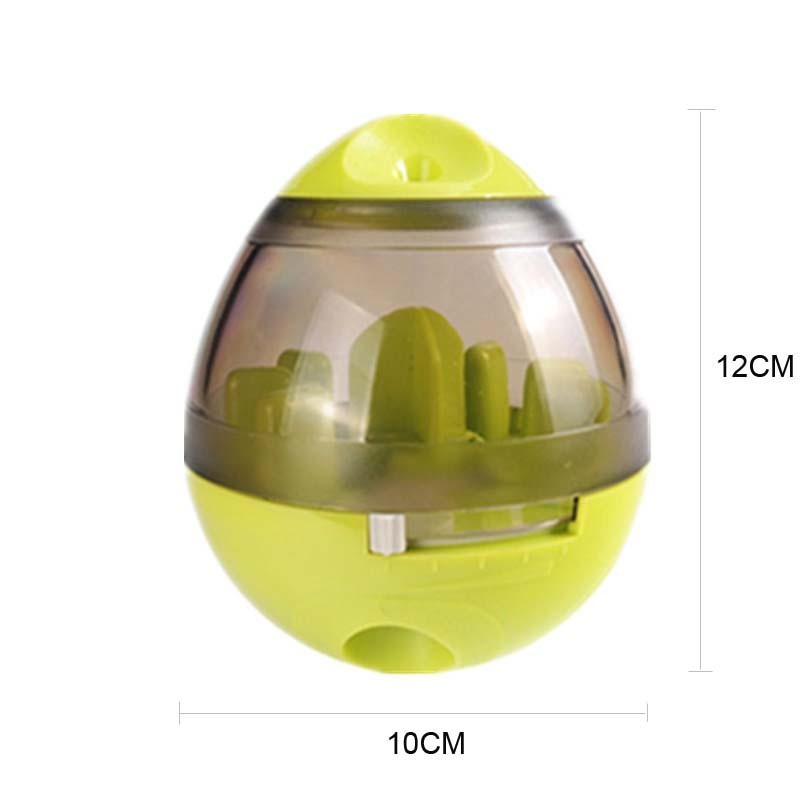 Dog Food Balls Tumbler Pet Puppy Feeder Dispenser Bowl Toy Leak Food Interactive Pet Tumbler Feeder Food Automatic Dispenser Bowl Interactive Balls