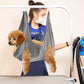 Pet Grooming Supplies - Breathable Pet Grooming Hammock - Harness Restraint Bag for Dogs & Cats Trimming
