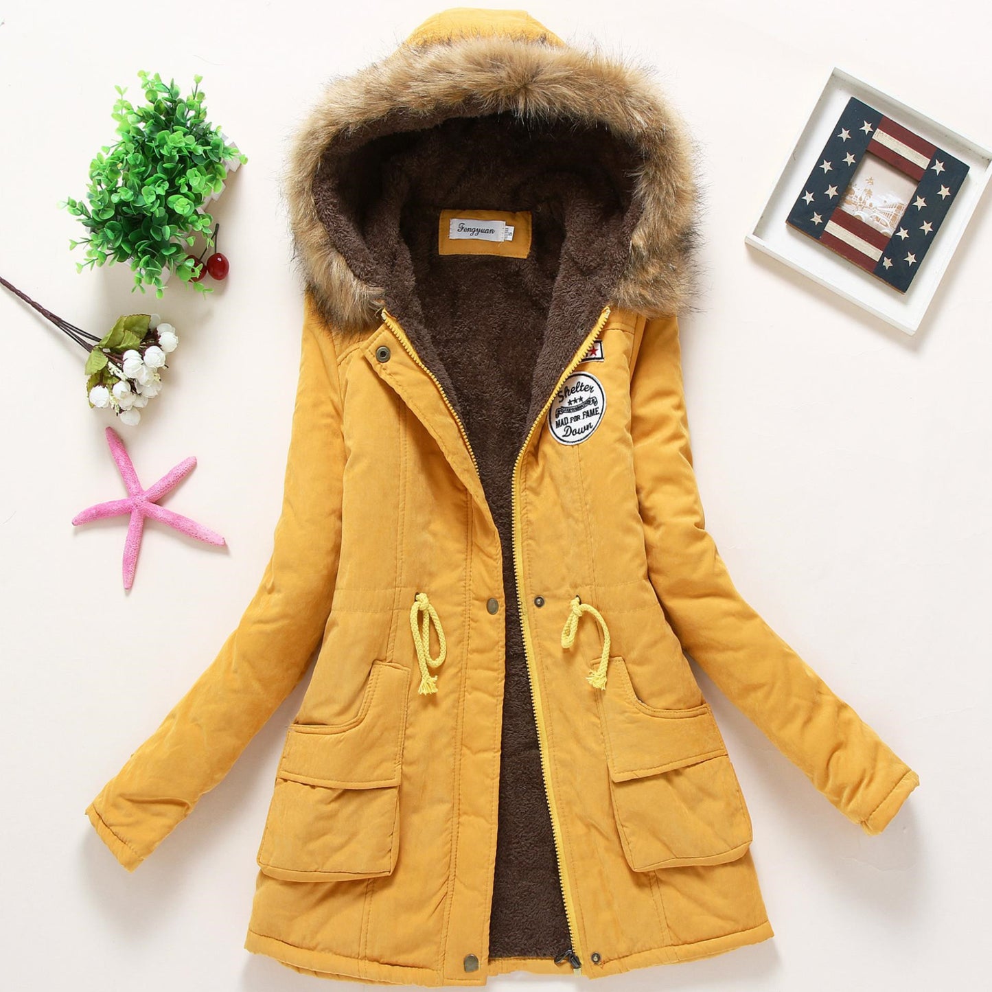 Winter Jacket - Women Fashion Warm Coats Ladies Tops