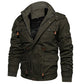 Men Winter Jacket - Winter Fleece Jacket Warm Hooded Coat for Men 