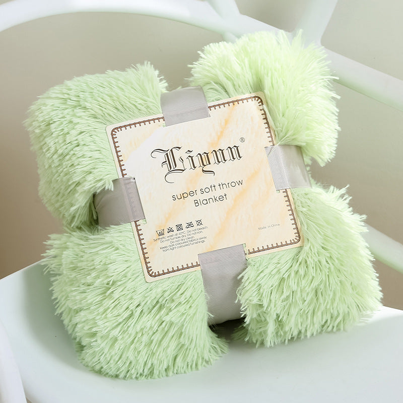 Super Soft Coral Fleece Blanket Warm Cozy Bedding Blanket Fluffy Sofa Bedding Airplane Hotel Throw Sofa Blanket New