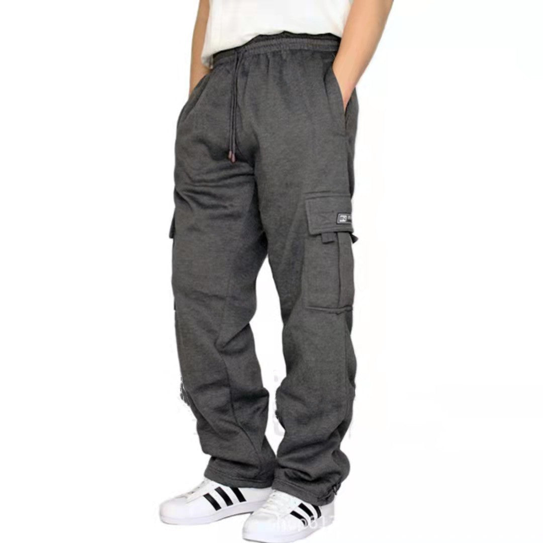 Männer Hosen Jogginghose Stretch Elastische Taille Jogger Sport Hosen Kordelzug Hosen Mode Herren Kleidung