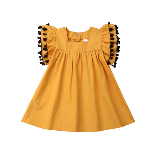 Robe fille sans manches pour enfants