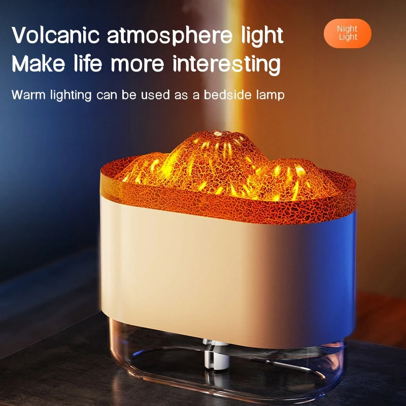 Ultrasonic Water Aroma Diffuser With Colorful Lamp