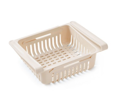 Refrigerator Telescopic Storage Basket