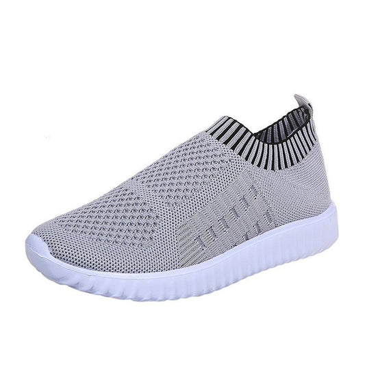 Running Shoes Lightweight breathable Flat for Sports  grey